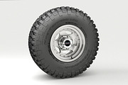 OFF ROAD WHEEL AND TIRE 3, a Cars & Vehicle 3D Model by NNAVAS 3D (Thumbnail 5 of 9)