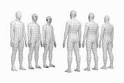 Male Low Poly Base Mesh Rest Pose, a Characters & Person 3D Model by VK Studio (Thumbnail 1 of 9)