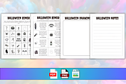 Editable Halloween Activity Book, a Marketing Template by Coco Bloom (Thumbnail 3 of 5)