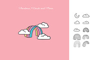 Cute Unicorn Procreate Set, a Brush Add-On by Pencil Twist (Thumbnail 7 of 10)