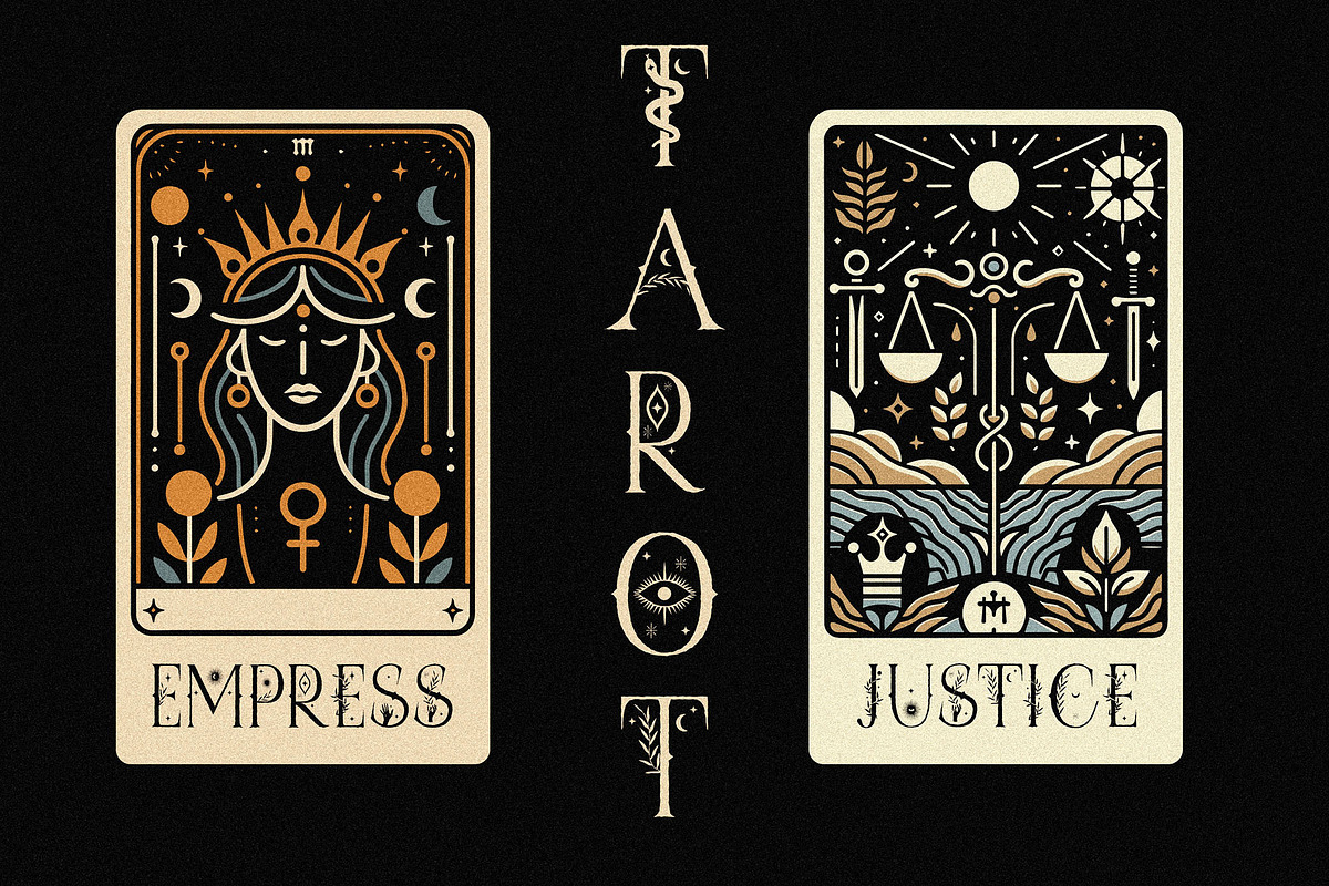 Illumina - Esoteric Tarot Font, a Symbol Font by AndrewPixelType (Photo 6 of 9)