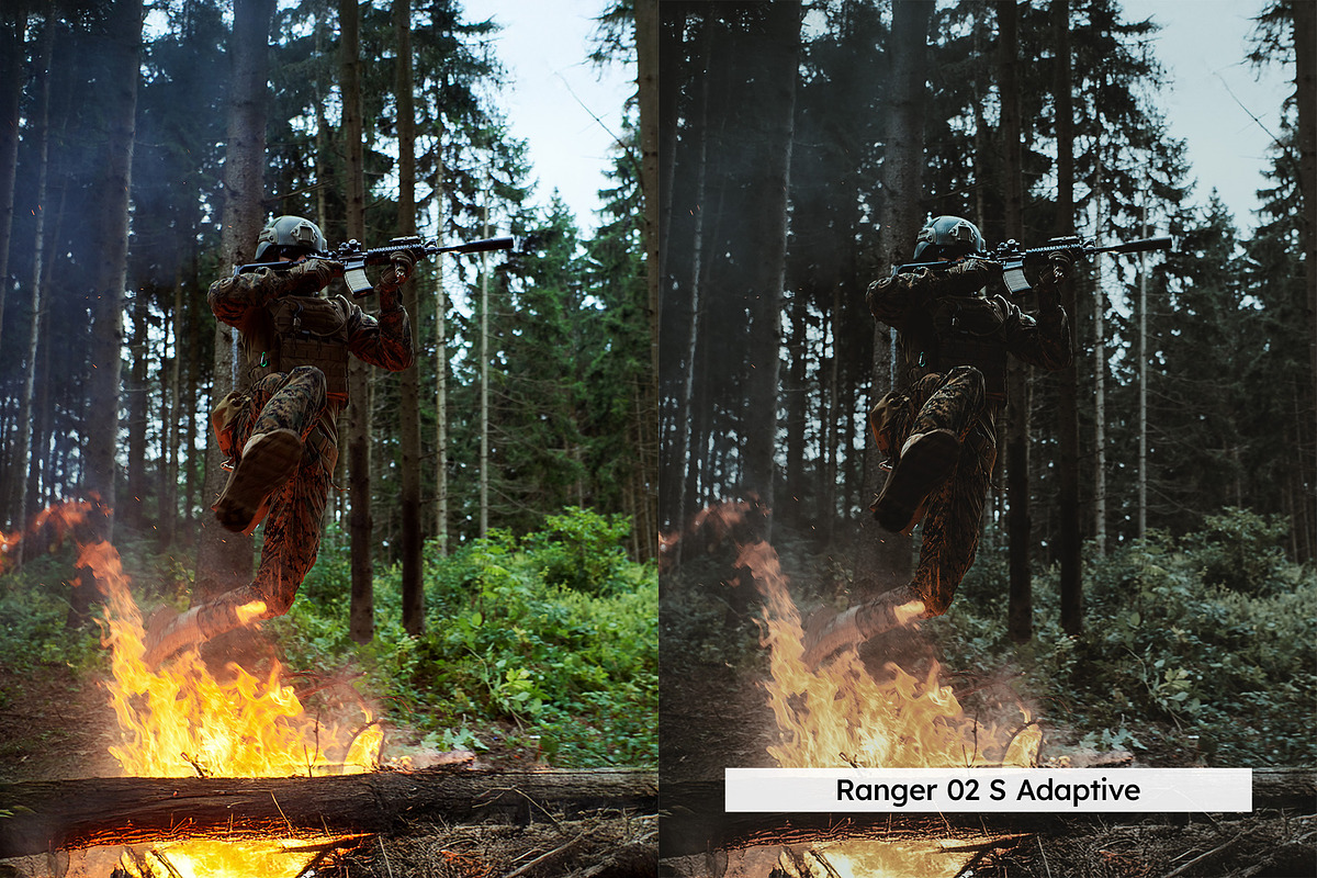 20 Muted Military Lightroom Presets, a Preset Add-On by SparkleStock (Photo 2 of 13)