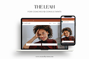WIX Website for Coaches, a Wix Template by CreatedbyVision LLC (Thumbnail 1 of 9)