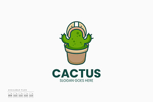 Cactus Logo, a Branding & Logo Template by Zeer Graphic
