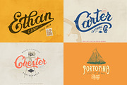 Brooks Brothers Typeface, a Script Font by Liviu (Thumbnail 4 of 9)
