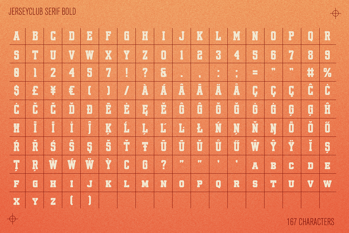 JERSEYCLUB Family, a Font by ROYALCLUB (Photo 20 of 27)