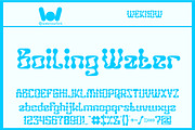 Brewed Tea font, a Font by weknow (Thumbnail 5 of 5)