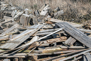 The remains of a wooden house, an Architecture Photo by Schreibikus