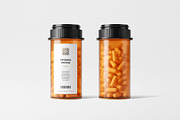 Pill Bottle Mockup, a Product Mockup by zpackcreative (Thumbnail 1 of 4)