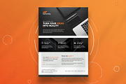 Corporate Flyer Canva, a Flyer Template by DesignDevisers (Thumbnail 2 of 8)