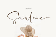 Shirlone Handwritten font, a Script Font by moriztype (Thumbnail 8 of 8)