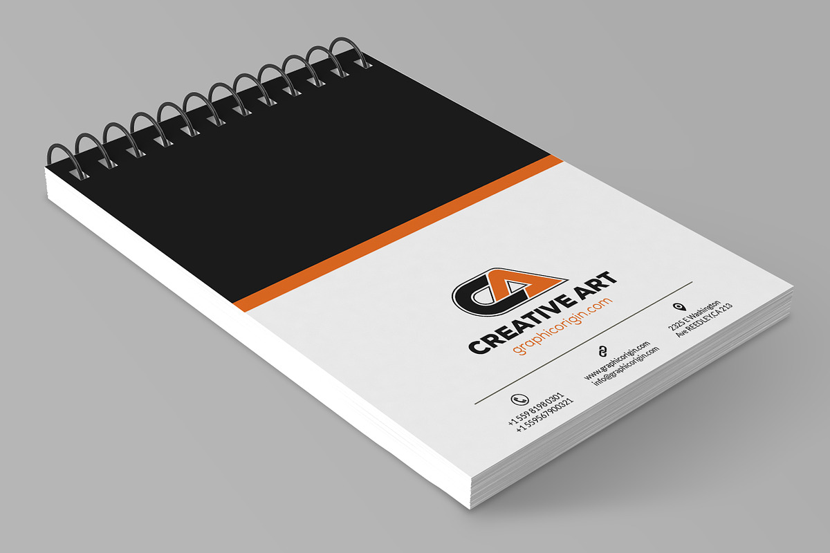 Branding Identity, a Stationery Template by Graphic Origin (Photo 5 of 11)