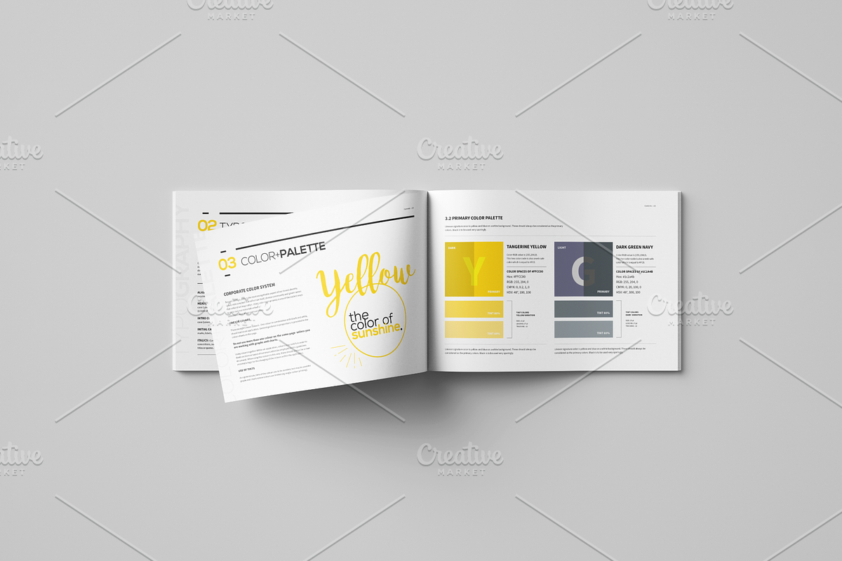 Brand Manual Bundle - 116 Page - 50%, a Brochure Template by Mastergfx (Photo 28 of 84)
