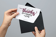 Lidyna Script, a Script Font by vanroem (Thumbnail 10 of 12)