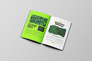 Realistic Magazine Mockup Set, a Books & Magazine Mockup by AKMAL STUDIO (Thumbnail 4 of 5)