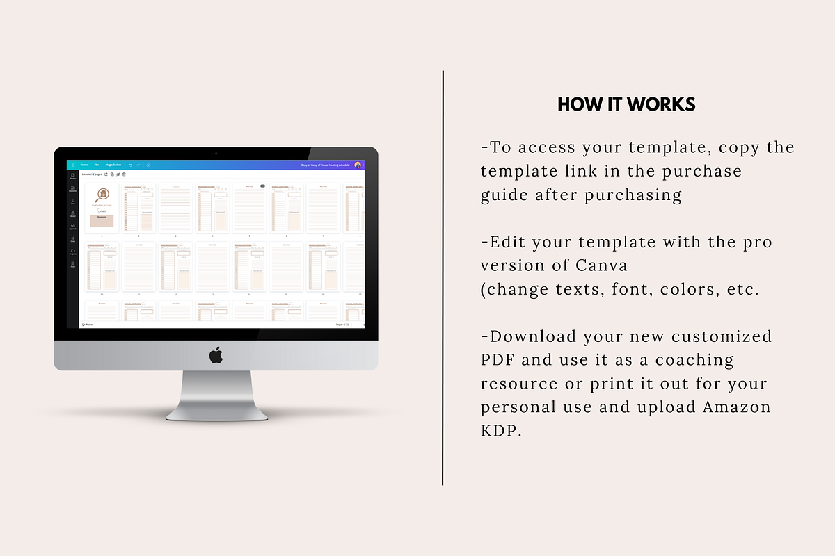 House Hunting Schedule, a Templates & Theme by KDPISH (Photo 4 of 4)