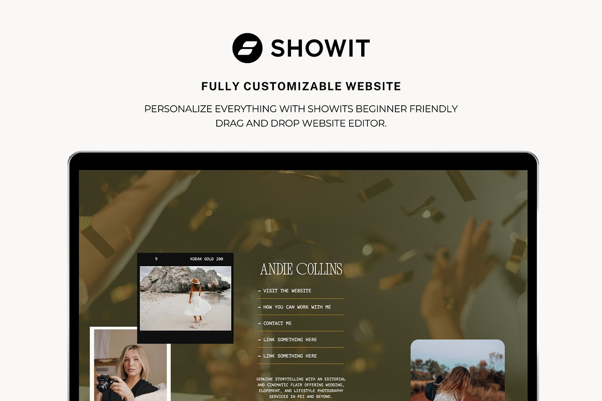 Showit Website Template | Andie, a Websites & App Template by Hey Ambr Creative (Photo 9 of 12)