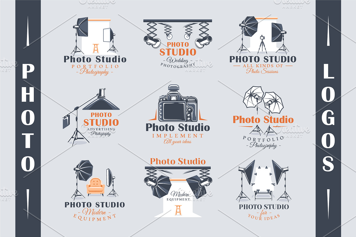 18 Photo Studio Logos Templates, a Branding & Logo Template by Art Design (Photo 2 of 11)
