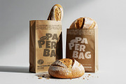 Bread Paper Bag Mockup, a Packaging Mockup by Nathatype (Thumbnail 2 of 9)