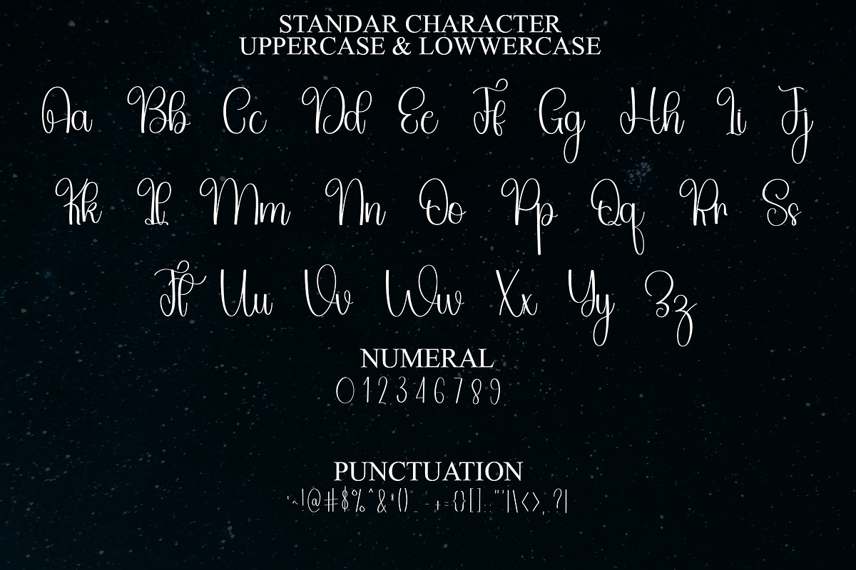Starlight Moment, a Handwritten Font by InermediaSTUDIO (Photo 2 of 8)