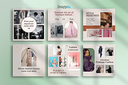 Boutique Fashion Instagram Templates, a Social Media Template by Snapybiz (Thumbnail 8 of 9)