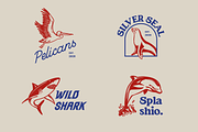 Wildlife Badge Collection, an Animal Illustration by Skilline Supply Co. (Thumbnail 7 of 13)