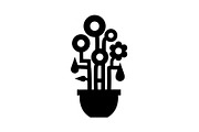 Flower Pot Silhouette Vector Bundle, an Illustration by jahid234 (Thumbnail 33 of 49)
