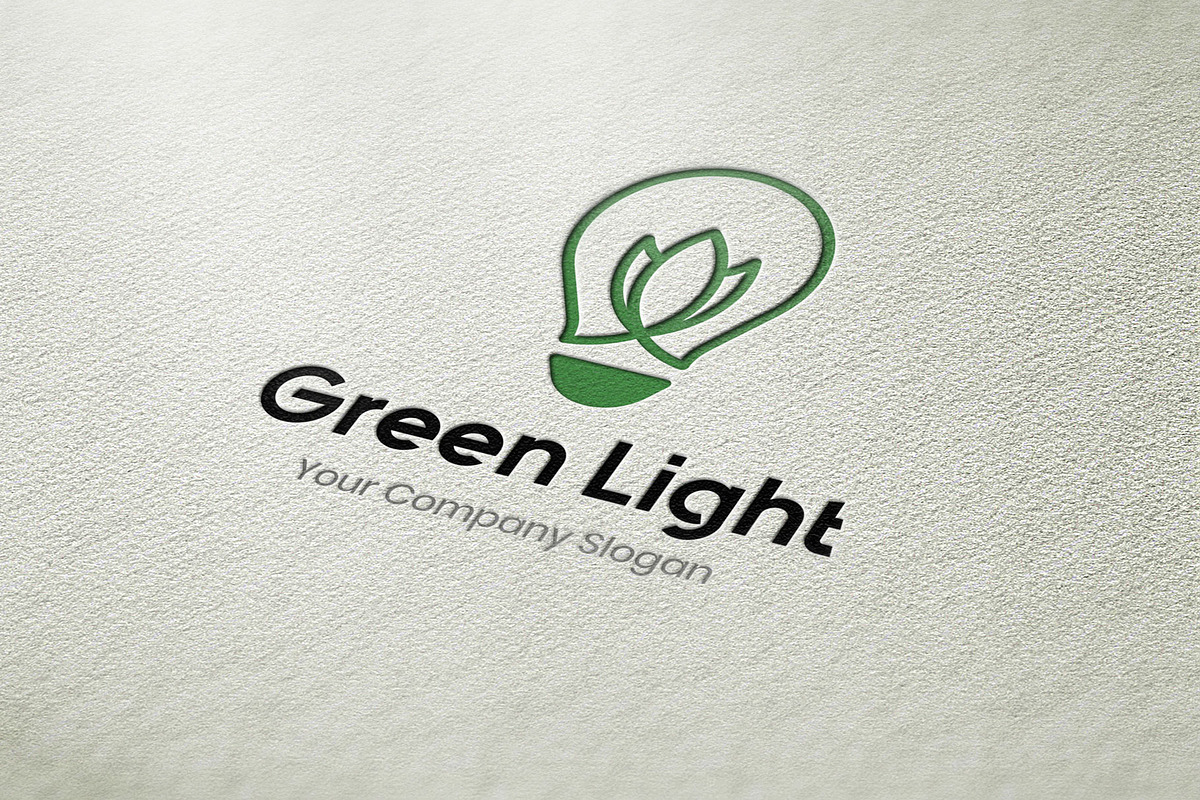 Green Light Logo Template, a Branding & Logo Template by BdThemes (Photo 4 of 4)