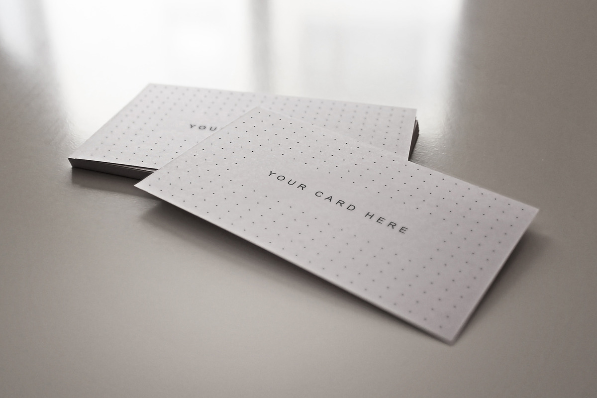 Bundle Flyer Business Card Mock-up, a Print Template by Giallo (Photo 12 of 21)