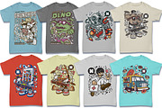 Cartoon Vector 6 Design Bundle, an Illustration by roach_graphic (Thumbnail 9 of 29)