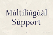 Roslane – Ligature Serif, a Serif Font by Krismagraph (Thumbnail 8 of 10)