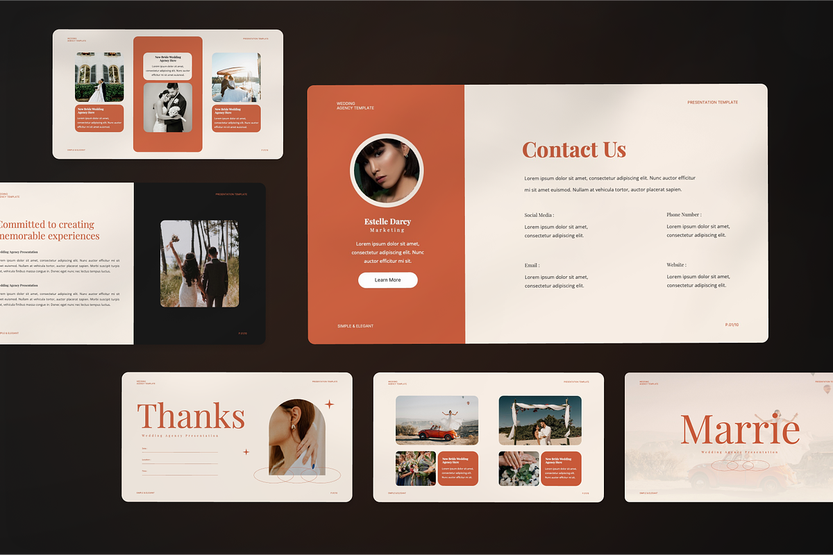 Wedding Presentation Google Slide, a Presentation Template by SquidPixey (Photo 6 of 7)