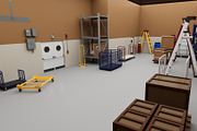 City Supermarket Building Interior, an Architecture 3D Model by multimedia4ds (Thumbnail 6 of 24)