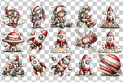 Cute Space Watercolor PNG, a Person Illustration by Nicolle's Colorful Art (Thumbnail 3 of 4)