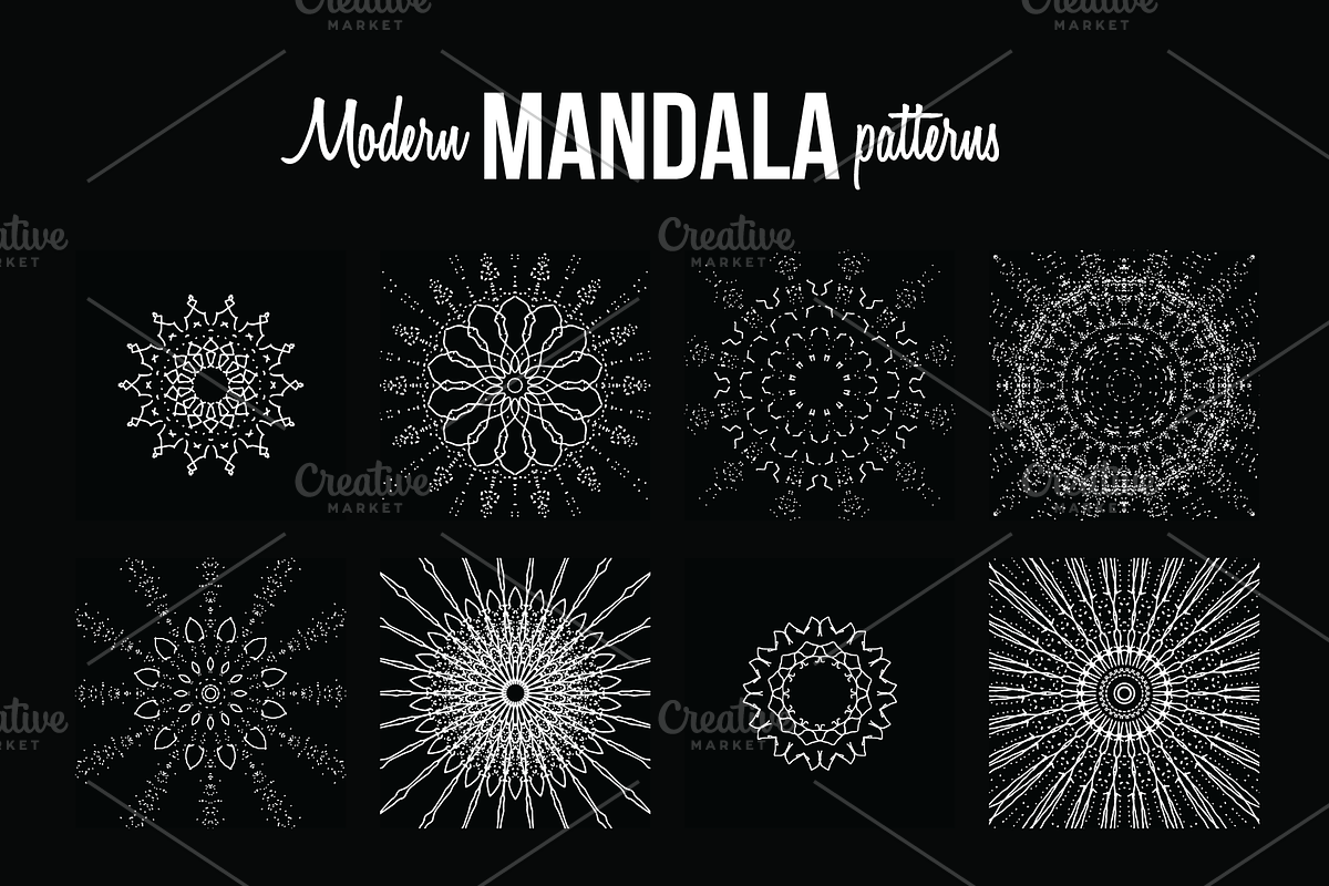 Modern mandala collection, an Illustration by The Odd Seed (Photo 18 of 27)