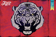 EYE OF THE TIGER-Vector illustration, an Animal Illustration by Artistic & Unique (Thumbnail 2 of 6)