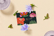 Blooming surface. Paper cut flowers, an Object Graphic by My.Ordinarty (Thumbnail 12 of 16)