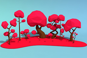 Low Poly Trees Pack