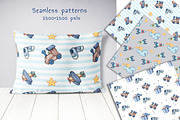 Boy's Collection baby shower kit, a Decorative Illustration by artdreamer (Thumbnail 5 of 6)
