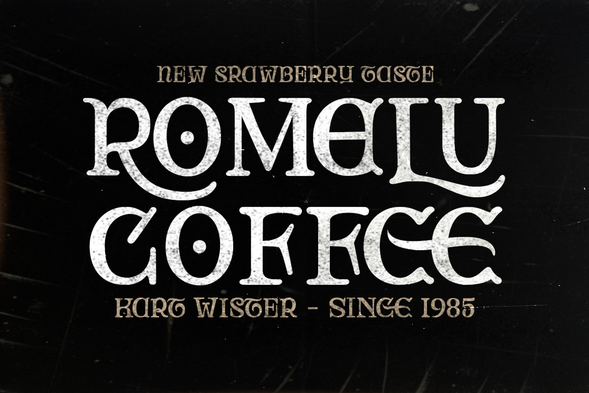 Rocky Aston, a Serif Font by Fontastic (Photo 6 of 9)