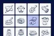 Kitchen Doodle Icon, an Outline Icon by Vectors Market (Thumbnail 8 of 9)