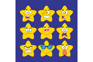 Funny Yellow Star. Collection - 1