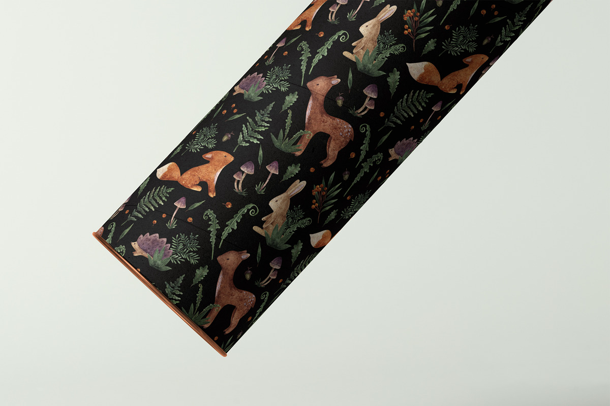 Forest animals and botany, an Animal Illustration by a_ptichkina (Photo 5 of 6)