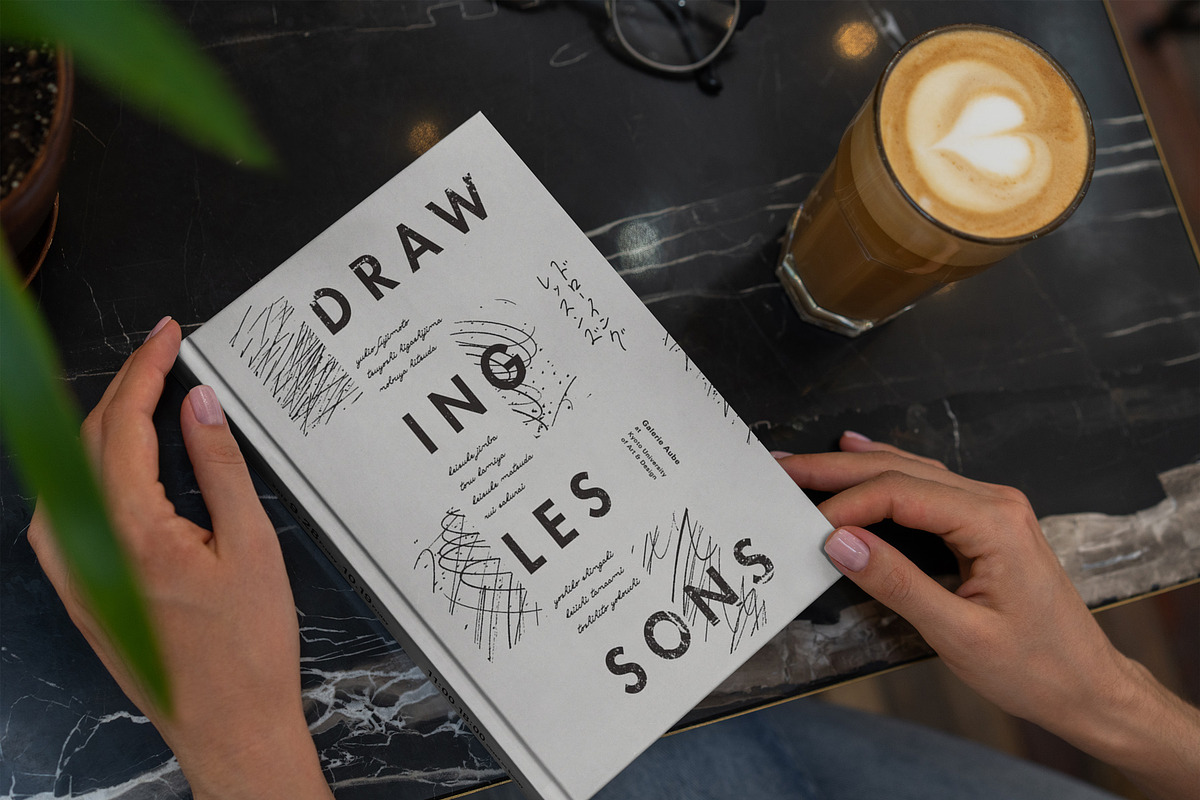 Book Hardcover Lifestyle Mock-Up, a Print Template by Dikarte.Store (Photo 9 of 13)