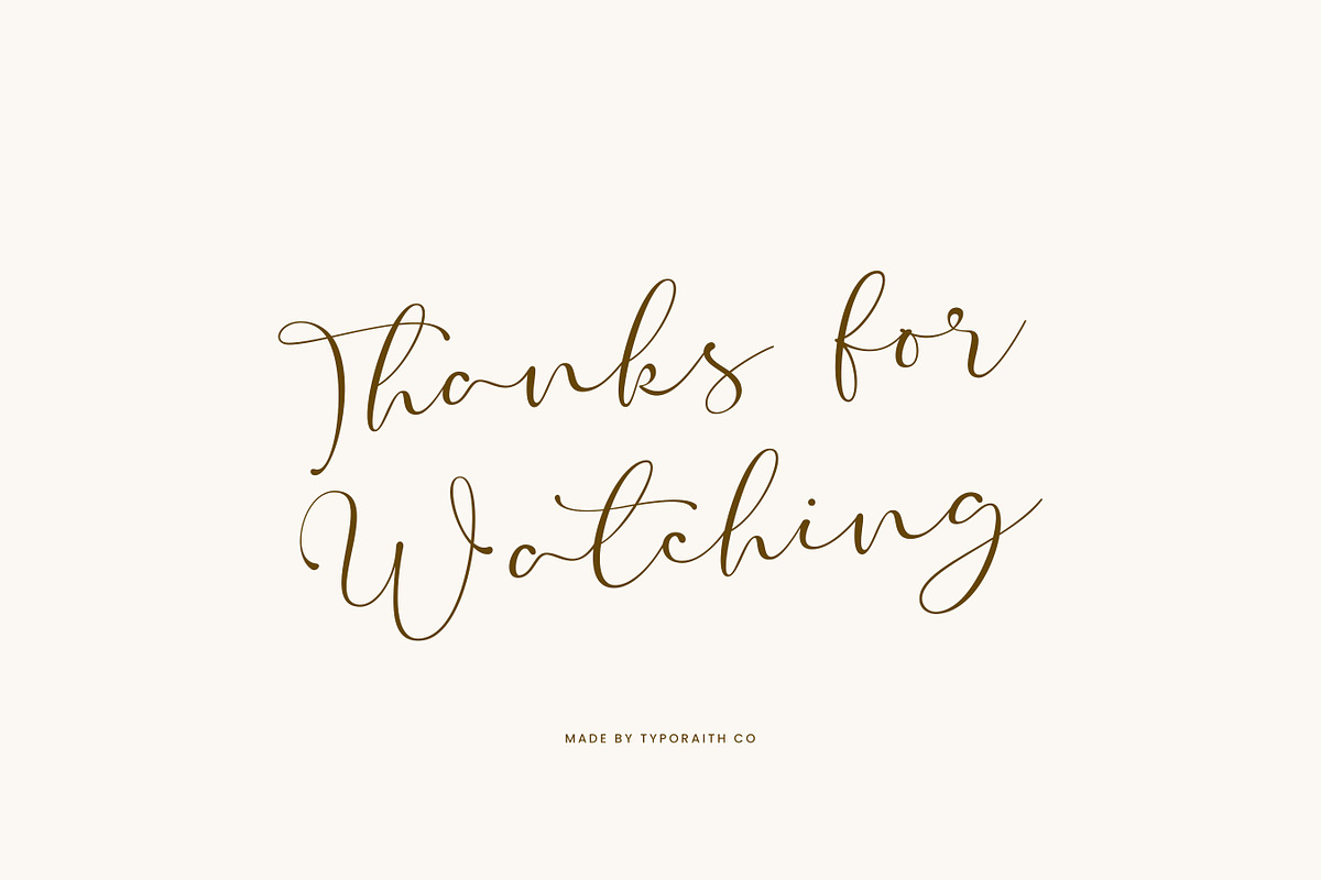 Raissa | Elegant Script Font, a Handwritten Font by Typoraith Co (Photo 12 of 12)