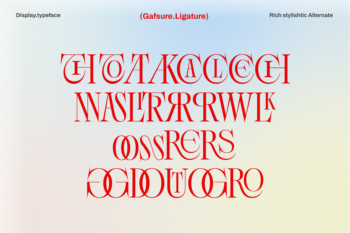 Gafsure | Modern Serif, a Serif Font by Jolicia Type (Photo 14 of 15)