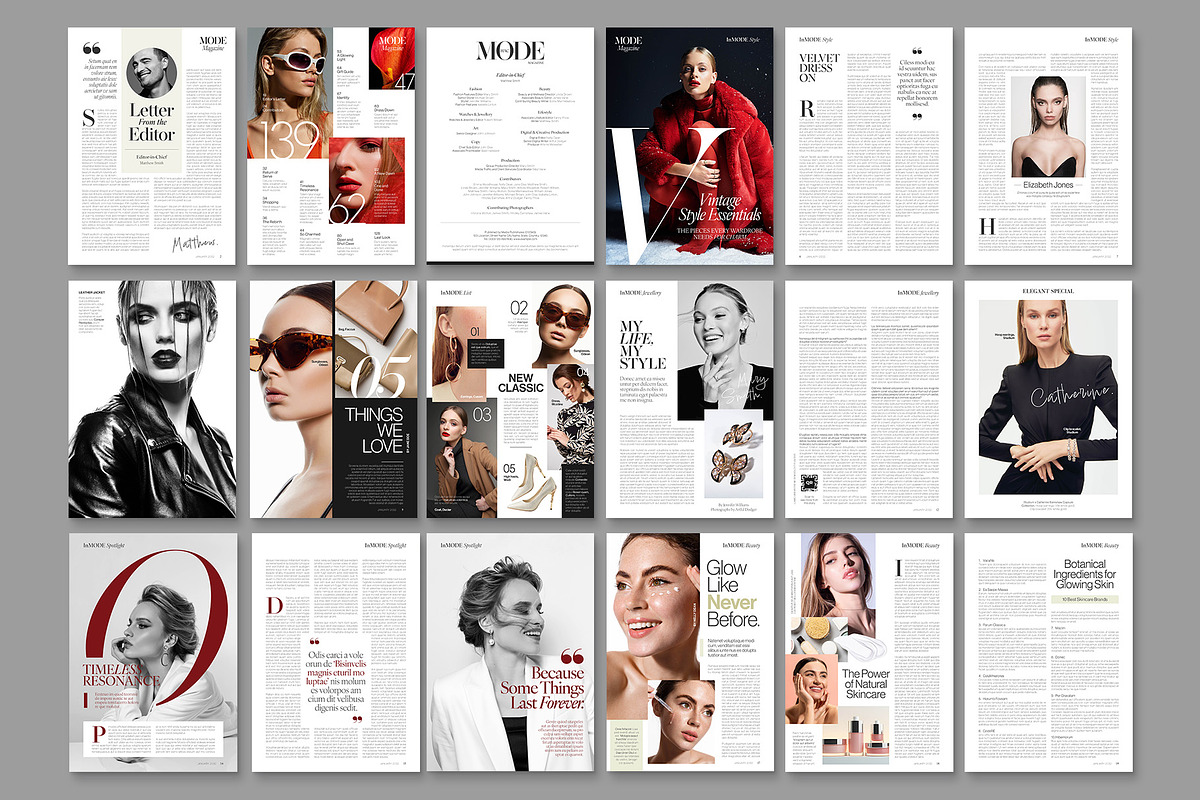 Digital Magazine Template, a Magazine Template by BrandPacks (Photo 4 of 6)