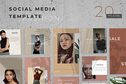 Famous Instagram Template, a Social Media Template by Digital Breath templates (Thumbnail 1 of 4)