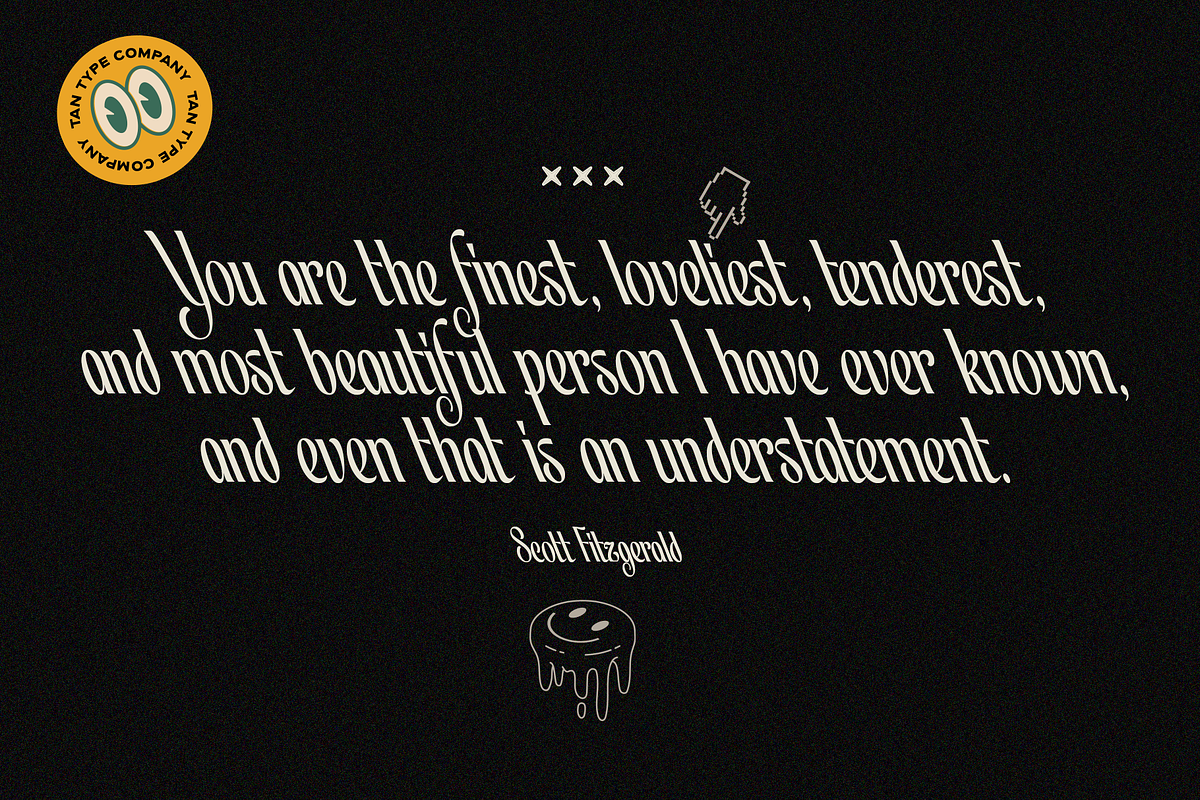Tan Peculiar Font Free Downloadv - UIFreebies