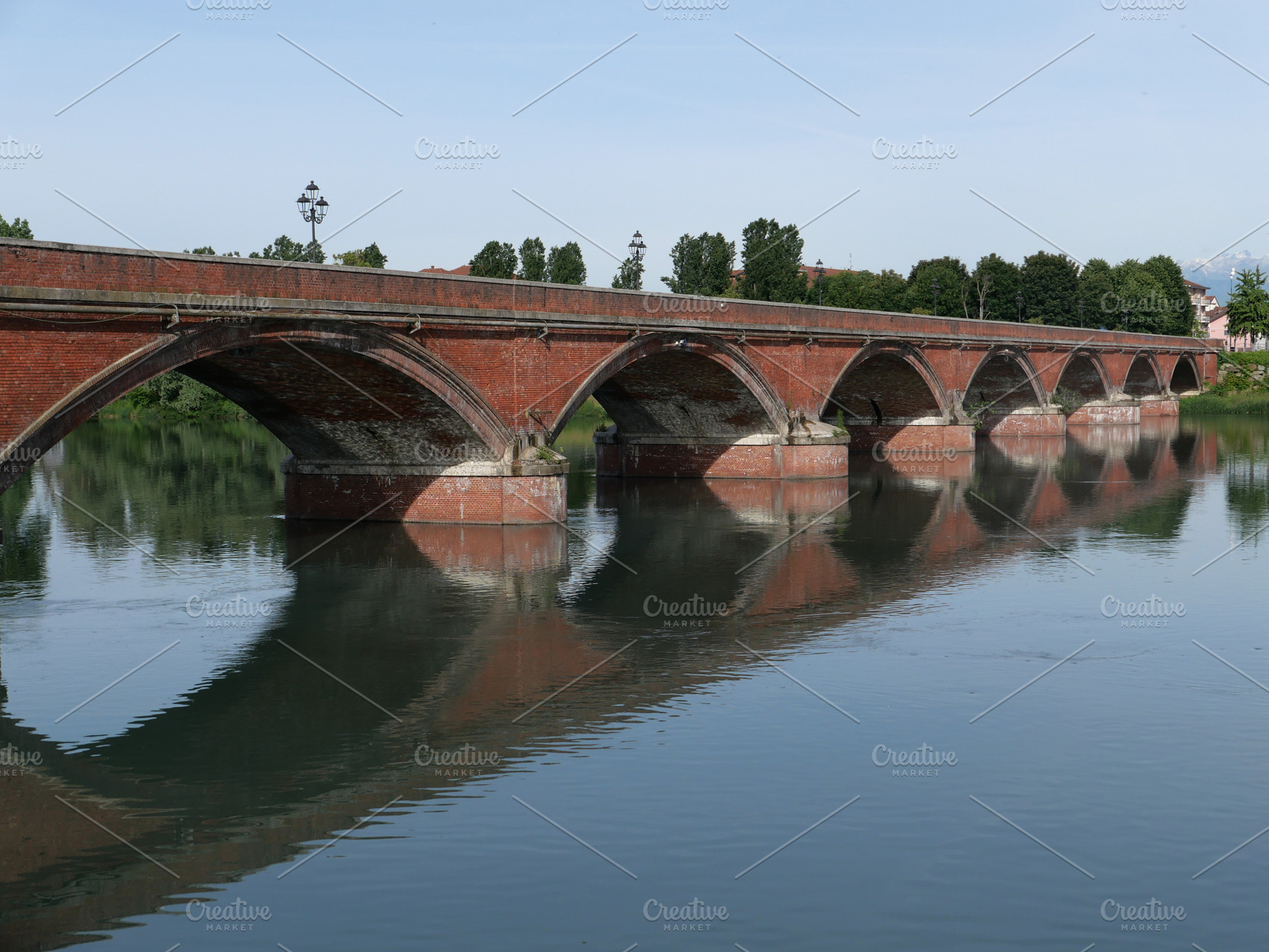 Ponte vecchio transl. Old bridge in San Mauro, a Photo by WorldOfPhotos
